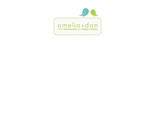 Tablet Screenshot of ameliaanddan.com